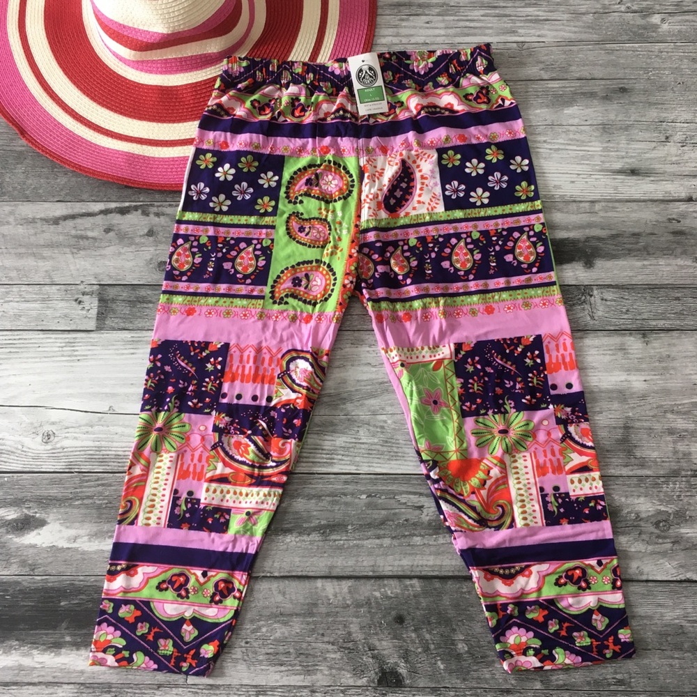 Capri Leggings, L (Size 14-16)